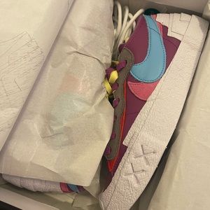 Nike Blazer × sacai × KAWS size 8 woman’s